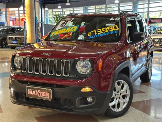 JEEP RENEGADE 1.8 16V FLEX SPORT 4P AUTOMÁTICO JEEP RENEGADE 1.8 16V FLEX SPORT 4P AUTOMÁTICO